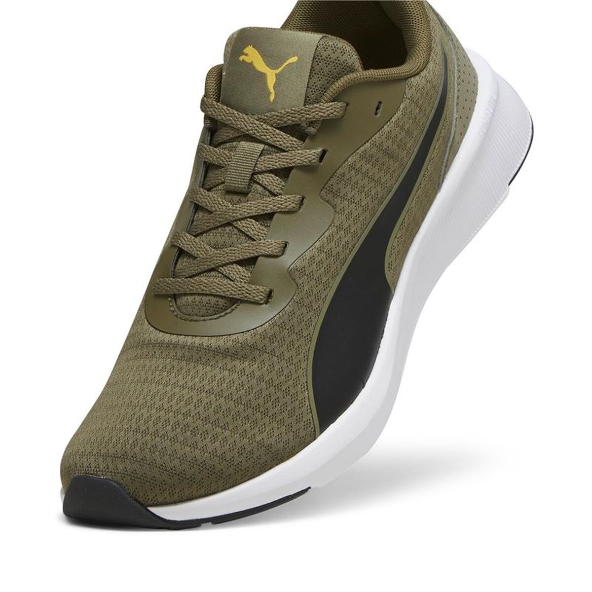 Puma Flyer Lite Olive Laufschuhe für Erwachsene - Sport & Freizeit
