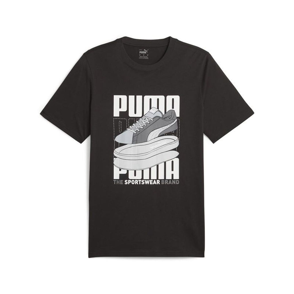 Puma Graphiccs Sneaker Schwarz Herren TShirt - Mode & Accessoires
