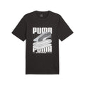 Puma Graphiccs Sneaker Schwarz Herren TShirt - Mode & Accessoires
