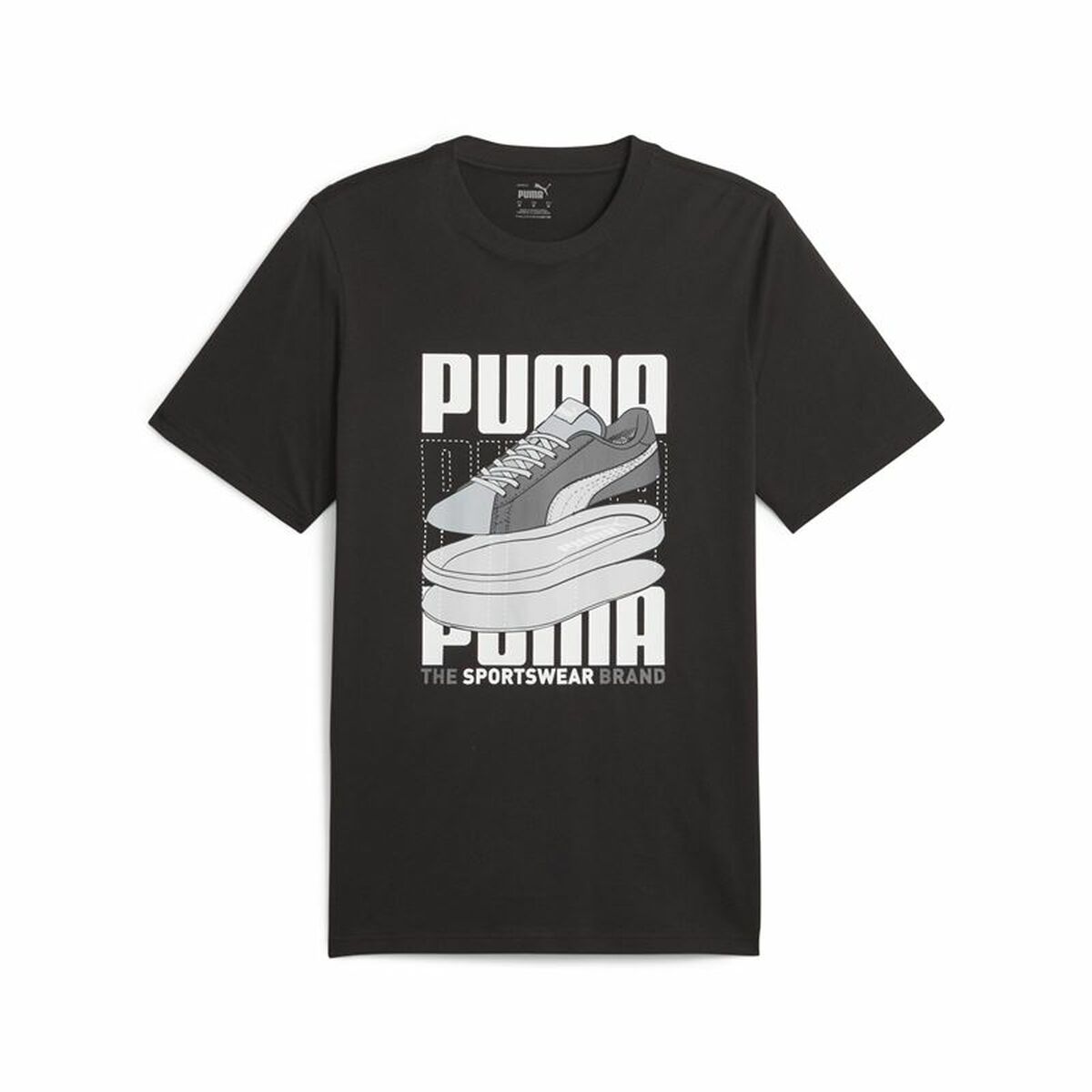 Puma Graphiccs Sneaker Schwarz Herren TShirt - Sport & Freizeit