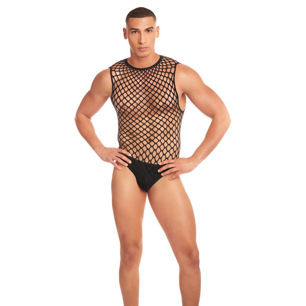 Rainbow Party Set Schwarz S/M aus Nylon-Spandex - Erotik Shop