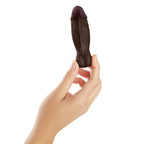 Realistisches Silikon-Dildo - Flexibel & Aufladbar Schwarz - Erotik Shop