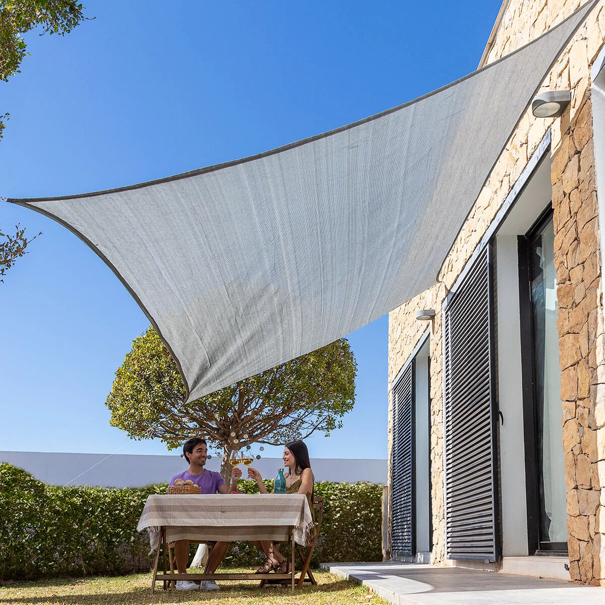 Rechteckiges Sonnensegel Reshad 3 x 4 m InnovaGoods
