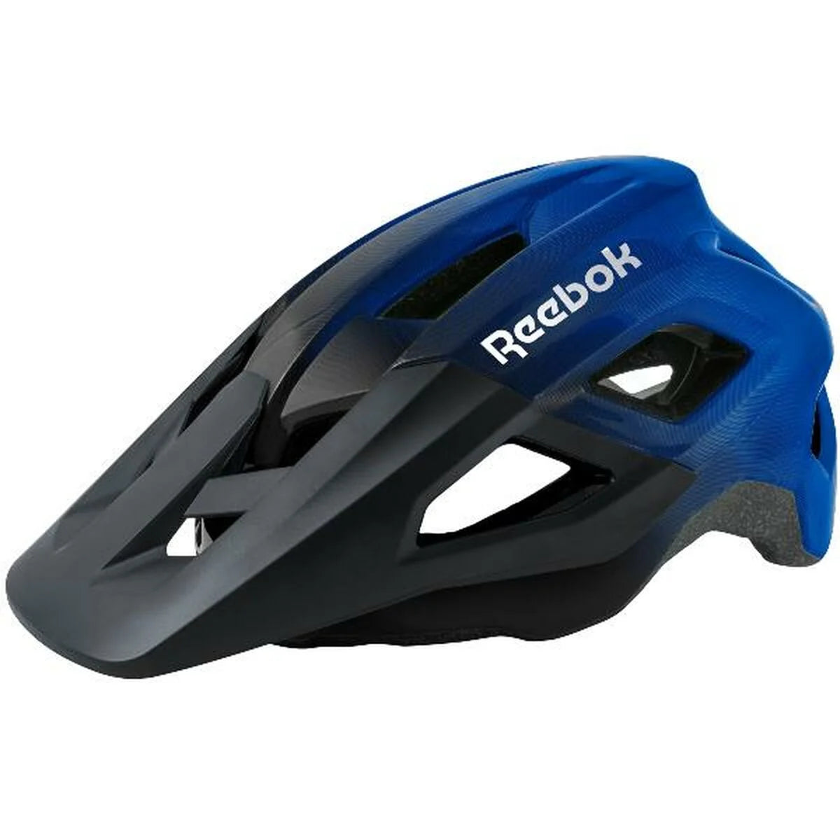 Reebok Fahrradhelm mit Visier – Blau/Schwarz – Produktansicht 2
