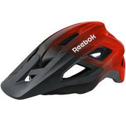 Reebok Fahrradhelm mit Visier – Schwarz/Rot