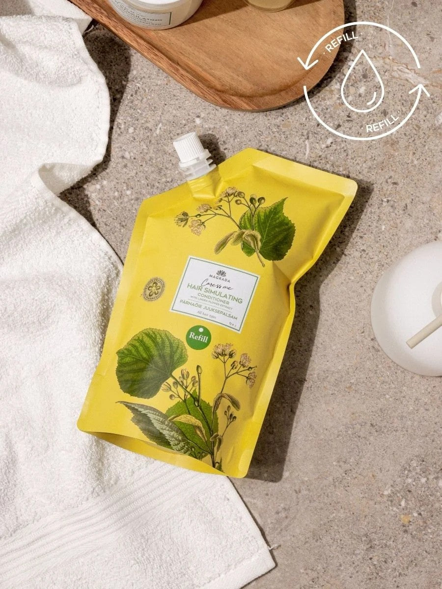 Nachfüllpackung für Lindenblüten Conditioner mit nordischem Birkenextrakt – 500 ml