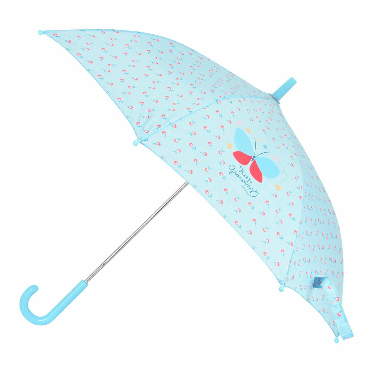 BlackFit8 Mariposa Regenschirm – Blau, Ø 86 cm