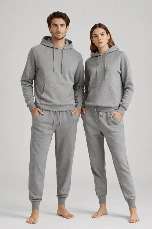 RELAXED SWEATPANTS | TENCEL™ Performance Fleece (320g) Stone Grey