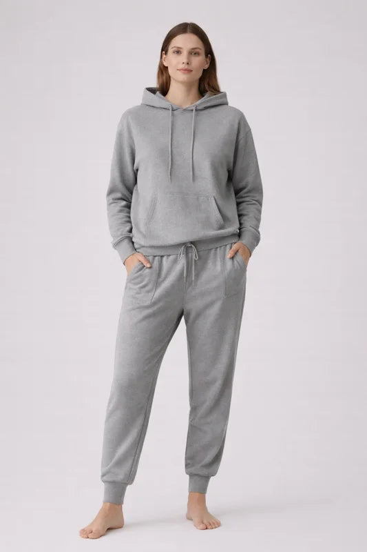 RELAXED SWEATPANTS | TENCEL™ Performance Fleece (320g) Stone Grey