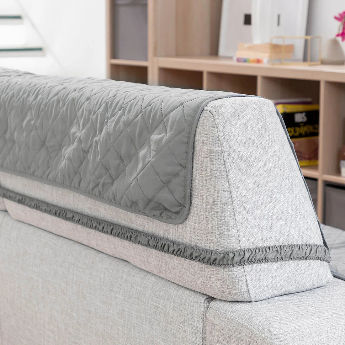 Reversible Schutzabdeckung für 3er-Sofas SoFree – Detailansicht 3