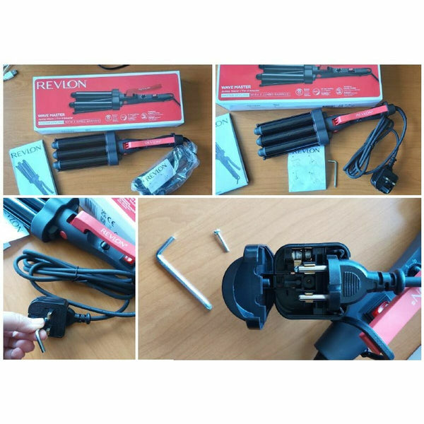 Revlon Keramik Bürste Rot Schwarz mit 2,5 m Kabel - Neuheiten