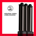 Revlon Keramik Bürste Rot Schwarz mit 2,5 m Kabel - Neuheiten