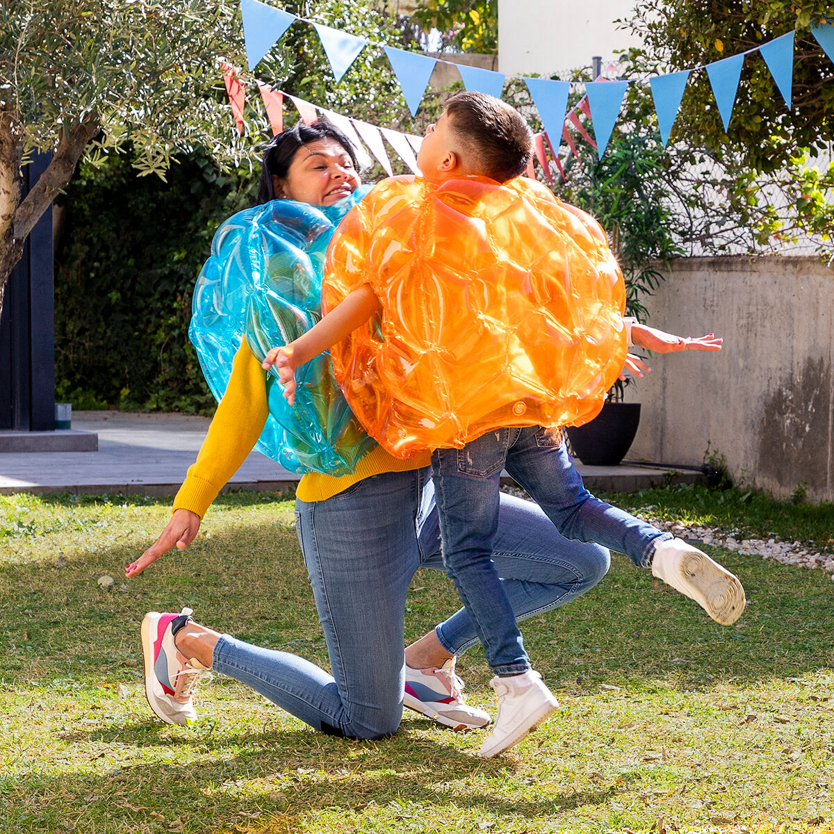 Riesiger aufblasbarer Bumper Bubble Ball Bumpoy 2 Stück