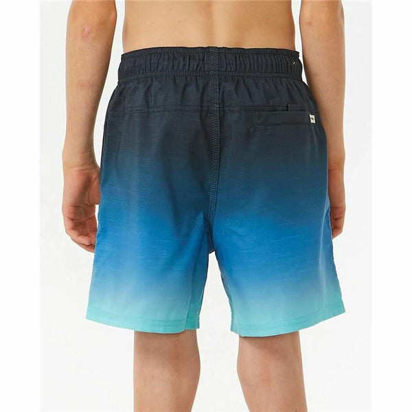 Rip Curl Badehose Fade Volley Blau für Jungen - Sport & Freizeit