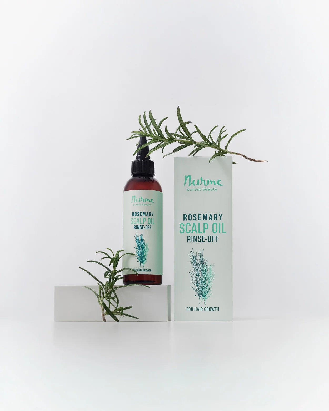 Rosmarin – Kopfhautöl für Haarwachstum, 100 ml – Produktansicht 2