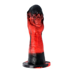 Rot Silikon Analplug mit Saugnapf – Diskrete Lust - Erotik Shop