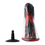 Rot Silikon Analplug mit Saugnapf – Diskrete Lust - Erotik Shop