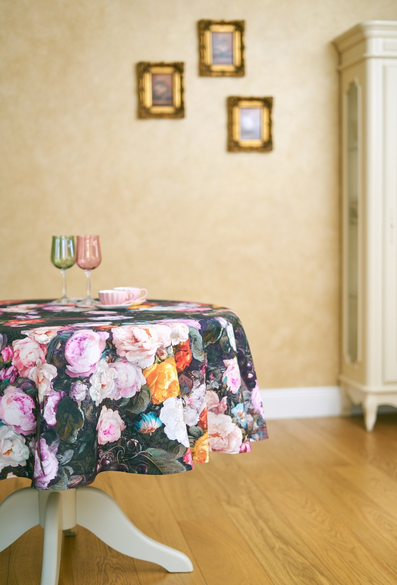 Runde Tischdecke – Francine Black – Produktansicht 2
