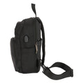Rucksack Safta Schwarz 18x34x12 cm Taschen Gepäck