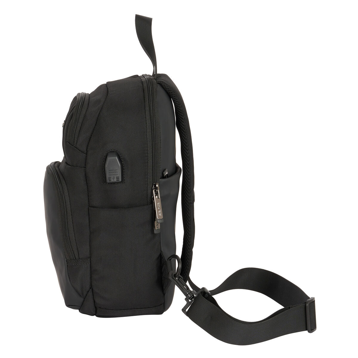 Rucksack Safta Schwarz 18x34x12 cm Taschen Gepäck