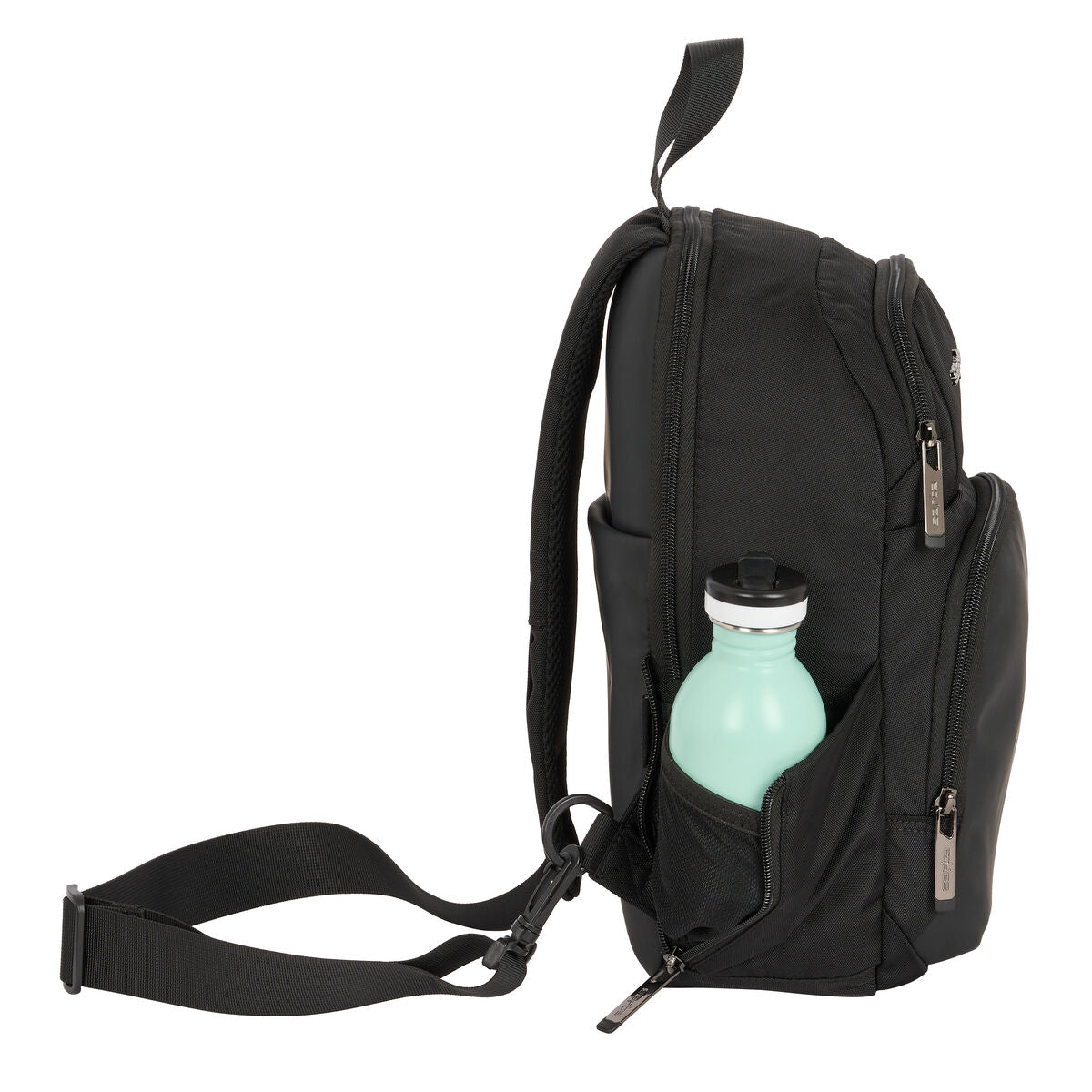 Rucksack Safta Schwarz 18x34x12 cm Taschen Gepäck