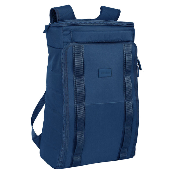 Rucksack Safta Unterwegs Marineblau 33 x 55 18 cm - Mode & Accessoires