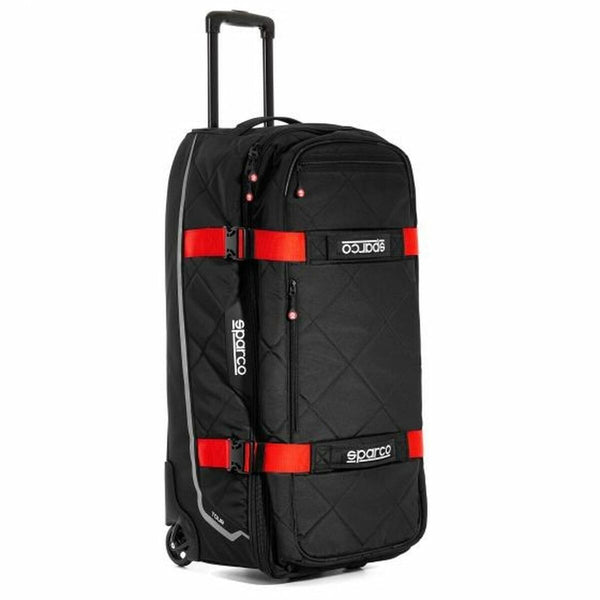 Rucksacktasche mit Bändern Sparco S016437NRRS 142 L - Sport & Freizeit