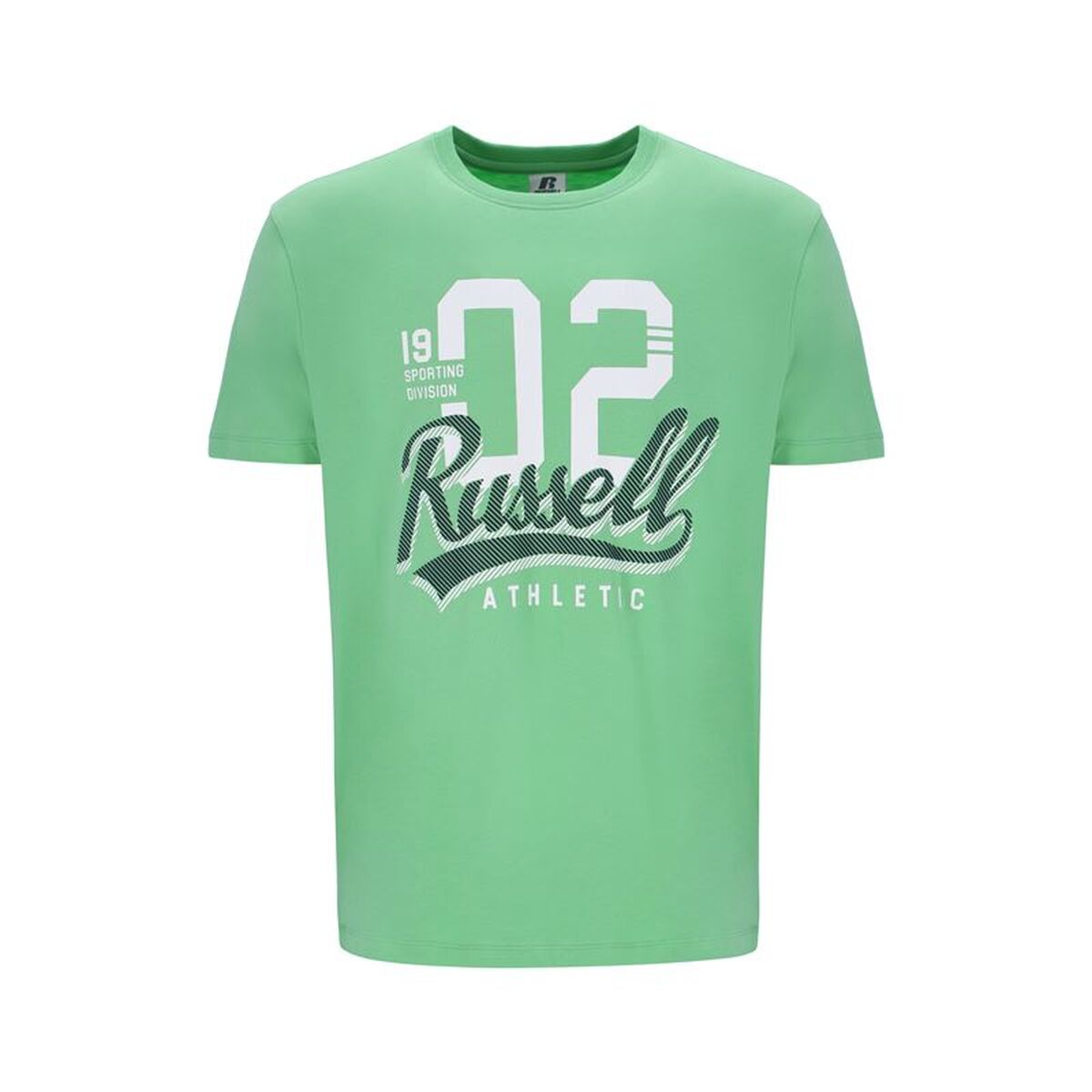 Russell Athletic Amt A30101 Herren T Shirt Hellgrün - Mode & Accessoires