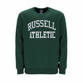 Grüner Russell Athletic Herren Sweater ohne Kapuze, ikonisch, Größe S