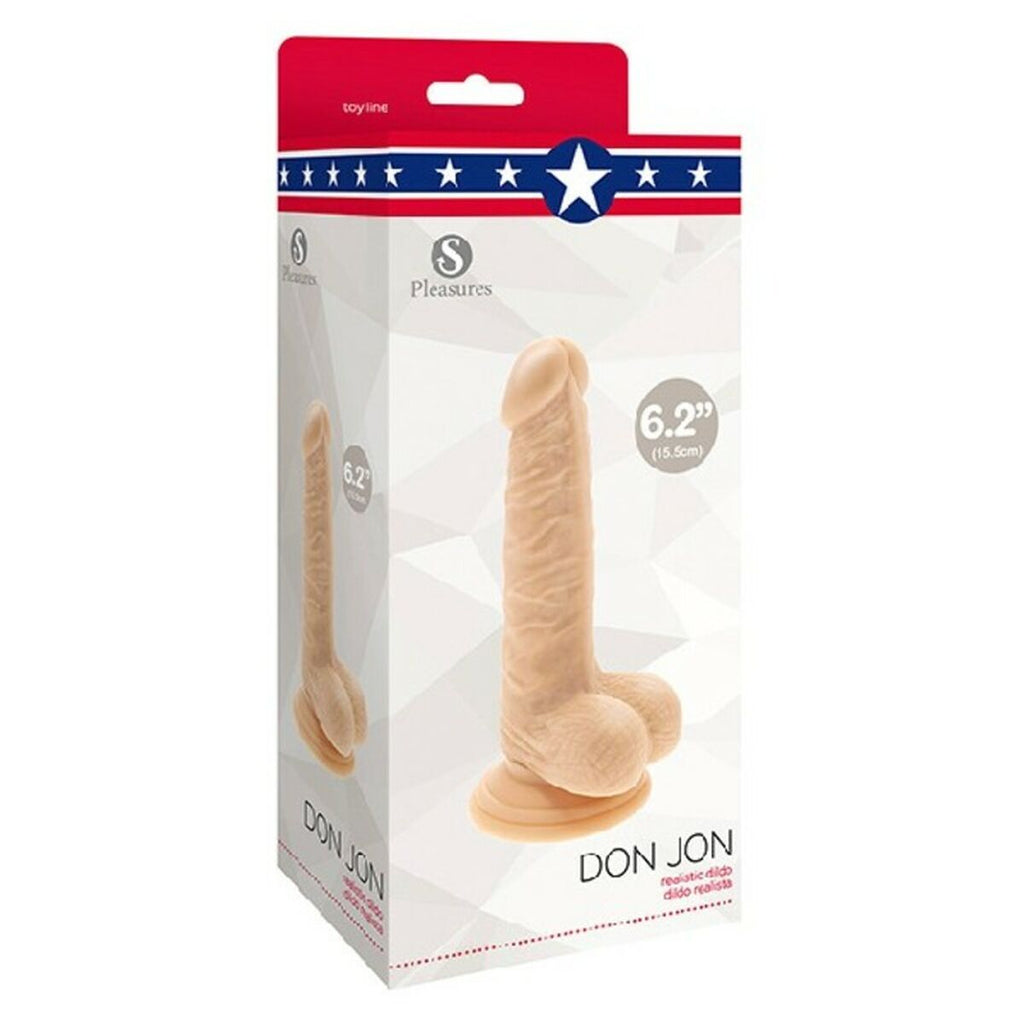 S Pleasures Dildo – Natürliches PVC Flexibel Beige
