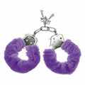 S Pleasures Handschellen Furry Lila – Erotisches Spielzeug