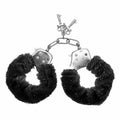 S Pleasures Handschellen Furry Schwarz – Erotisches Spielzeug