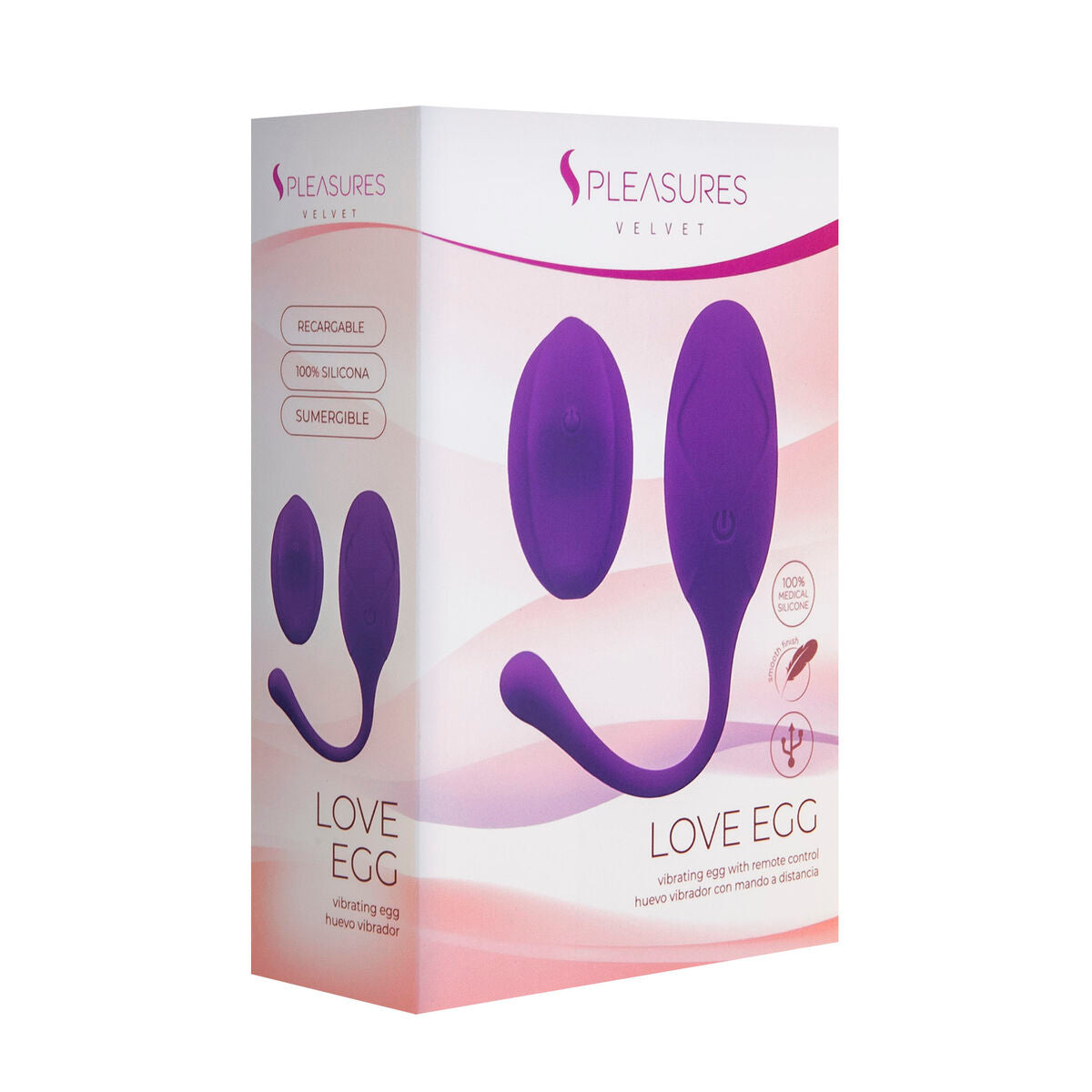 S Pleasures Kugelvibrator Lila für Damen Wasserfest