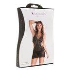 S Pleasures Unterwäsche-Set Schwarz Einheitsgröße Damen