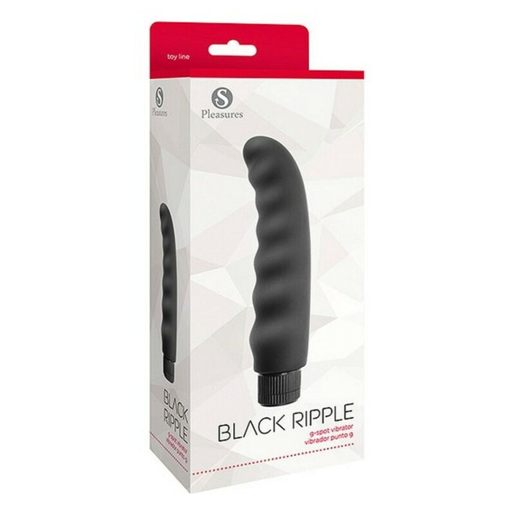S Pleasures Vibrator Ripple Schwarz für G-Punkt-Stimulation