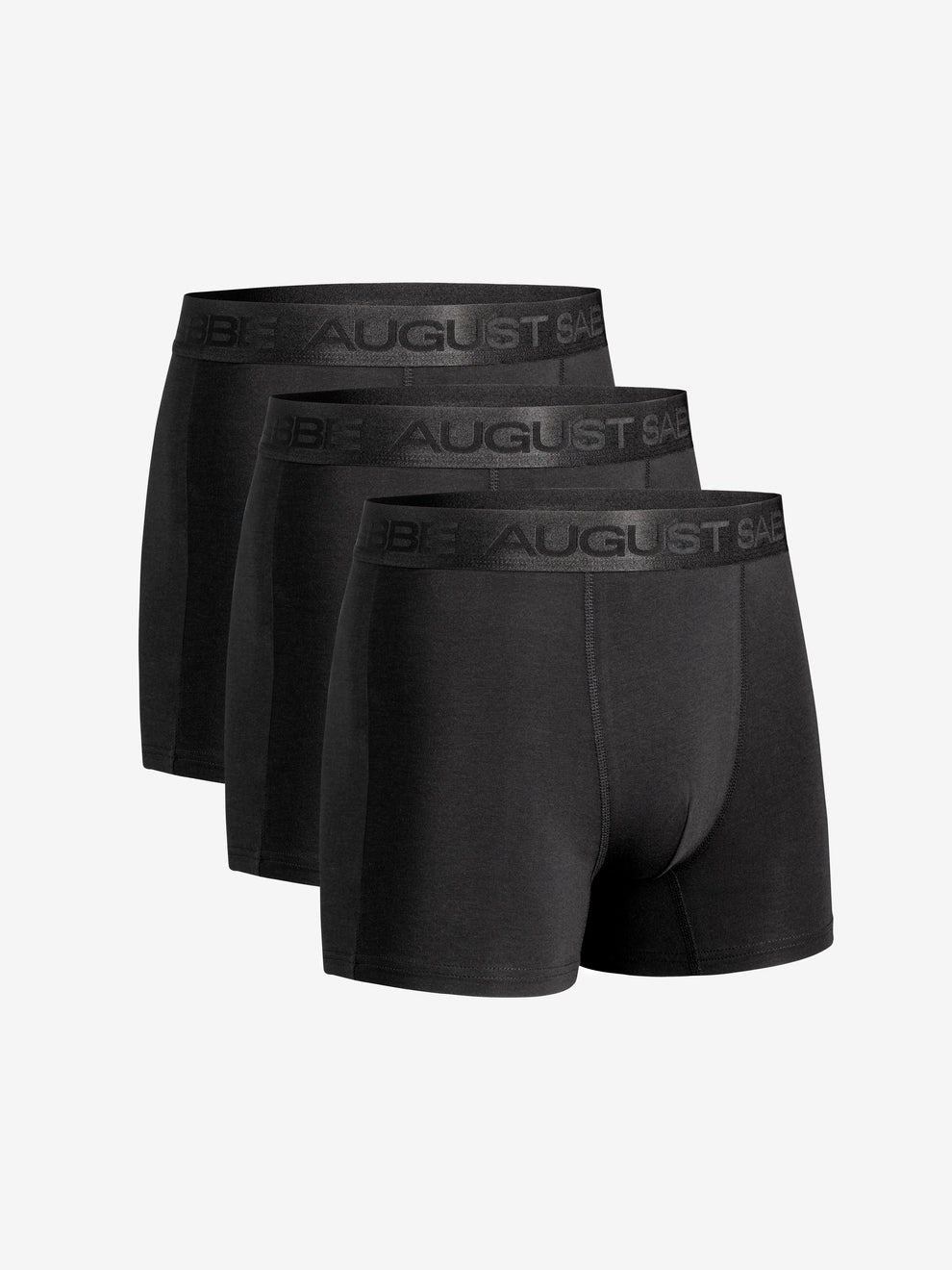 Men’s Celebration Cotton Modal Boxer Briefs Black – 3-Pack