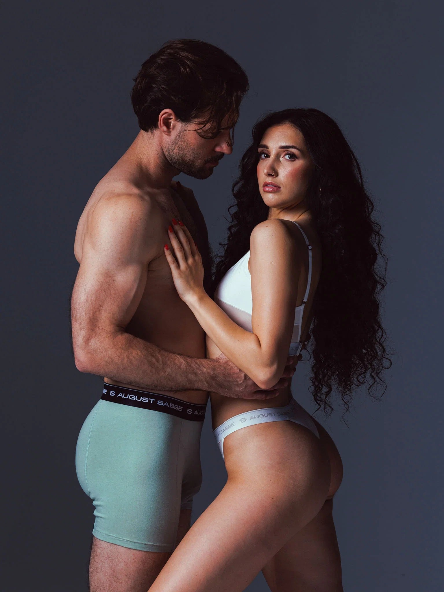 August Sabbe Daily Boxershorts Grün 6er-Pack – Produktansicht 2