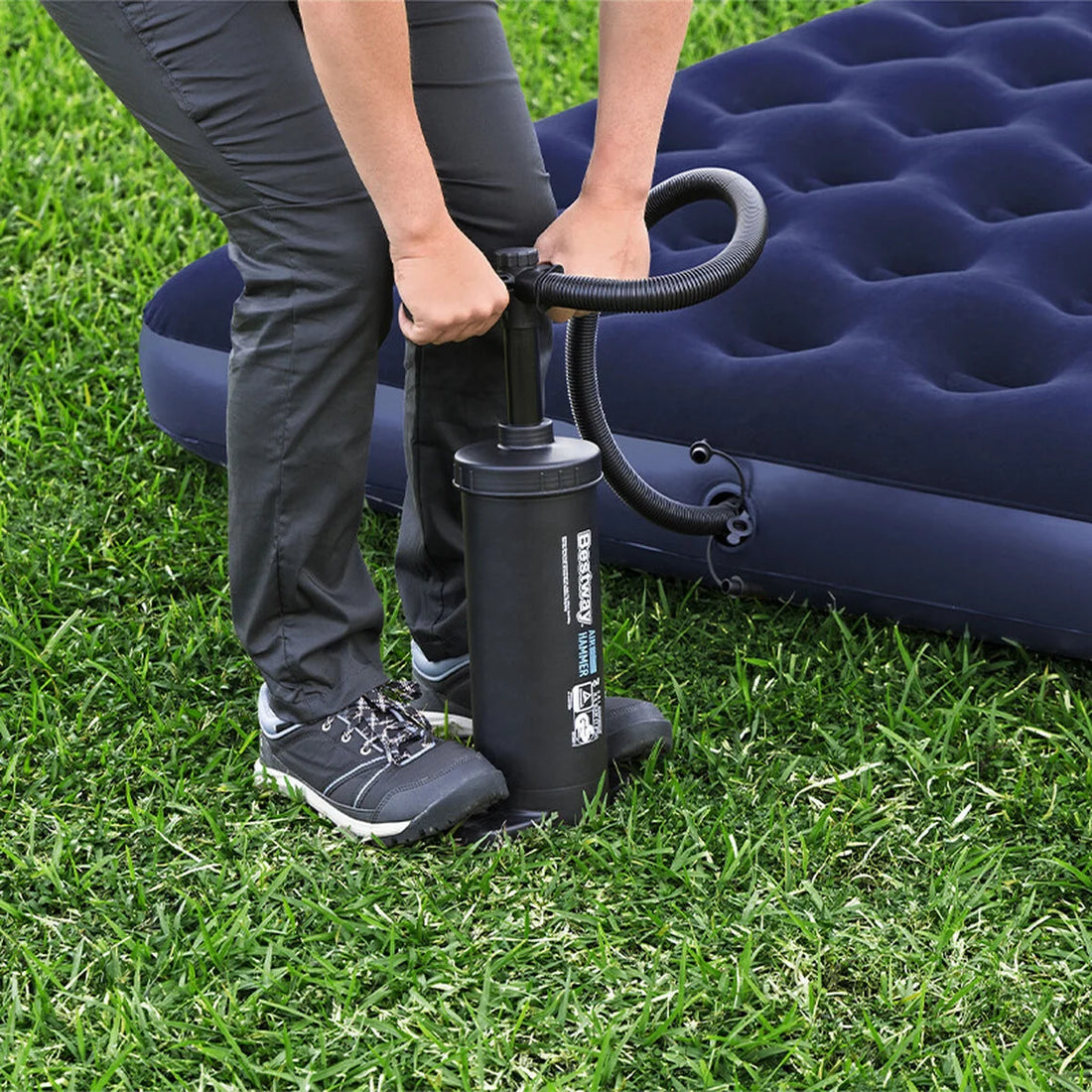 Safari Sub Luftpumpe – 37 cm – Detailansicht 2