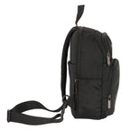 Safta Rucksack Schwarz 18 x 34 12 cm aus Nylon - Sport & Freizeit
