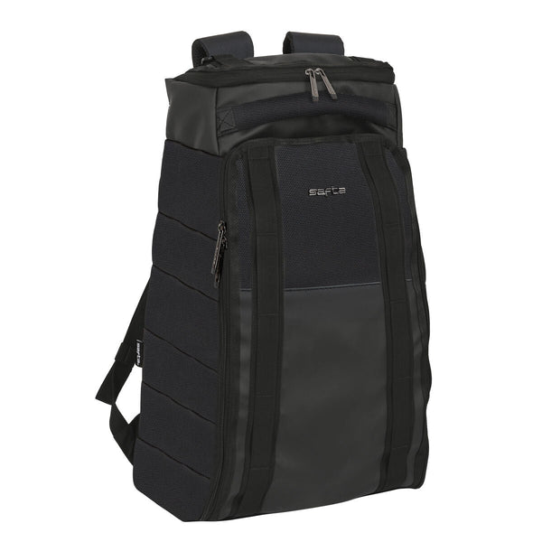 Safta Rucksack Schwarz 33 x 55 18 cm – Business стиль - Mode & Accessoires