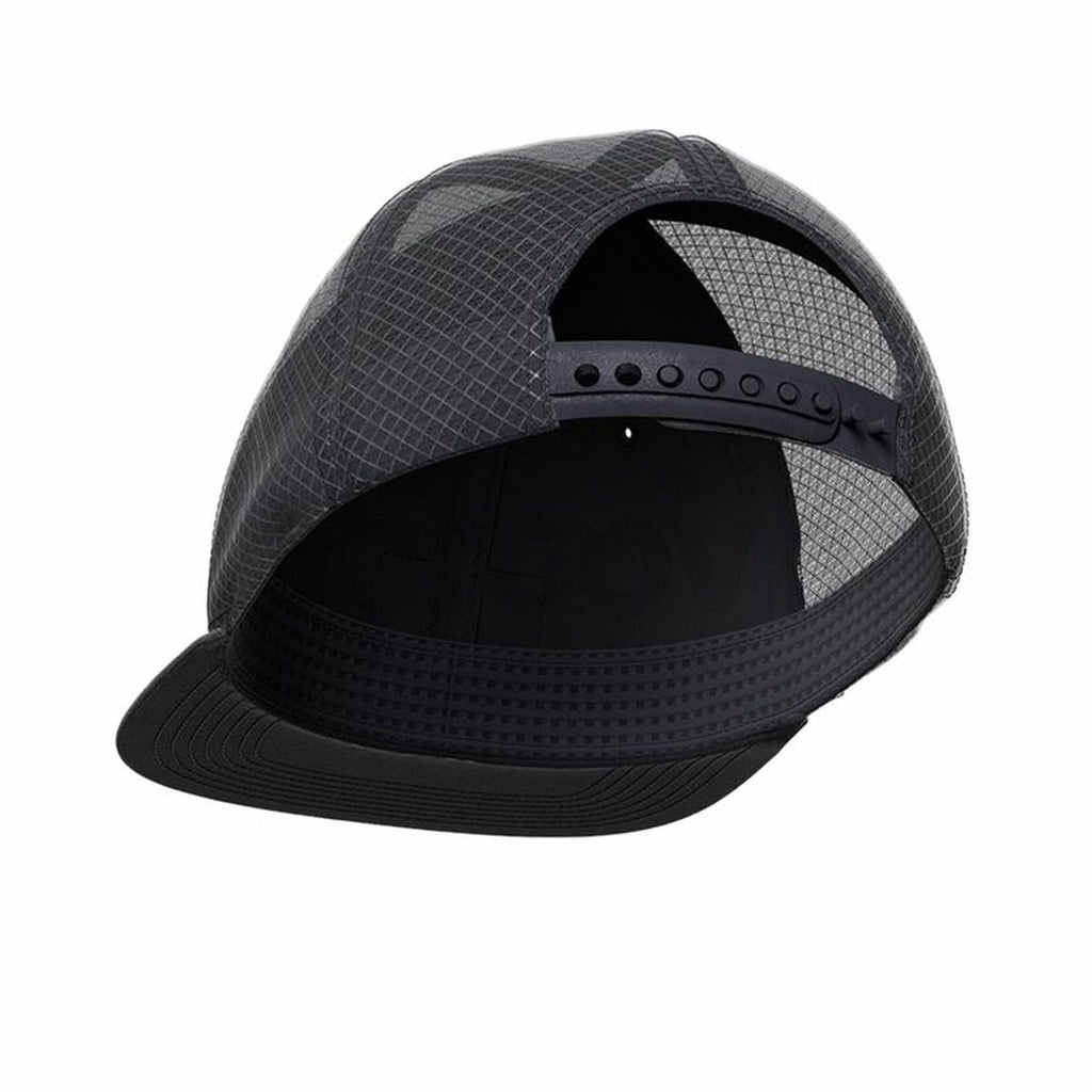 Salomon Flat Cap Deep Schwarz – Unisex Sportkappe UV-Schutz - Mode & Accessoires