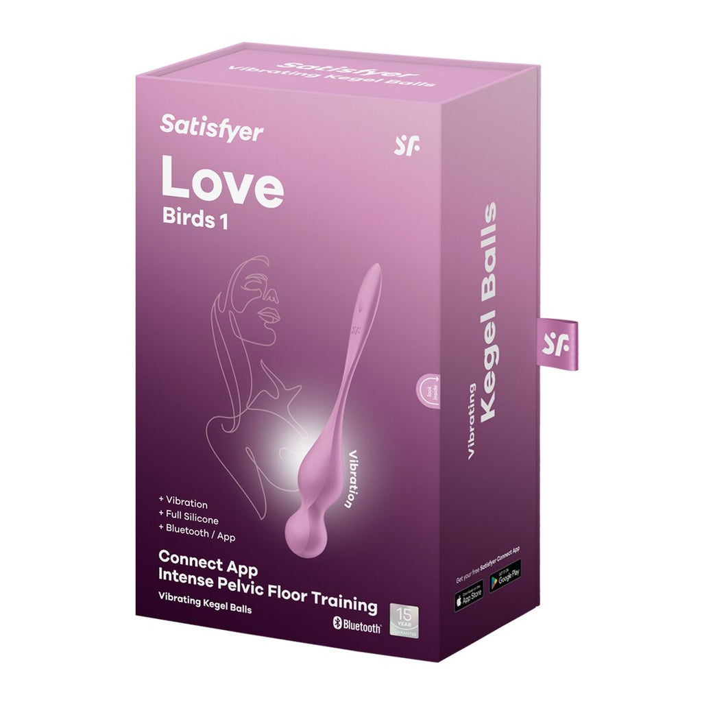 Satisfyer Beckenbodenübungsgerät Silikon Rosa Unisex - Erotik Shop