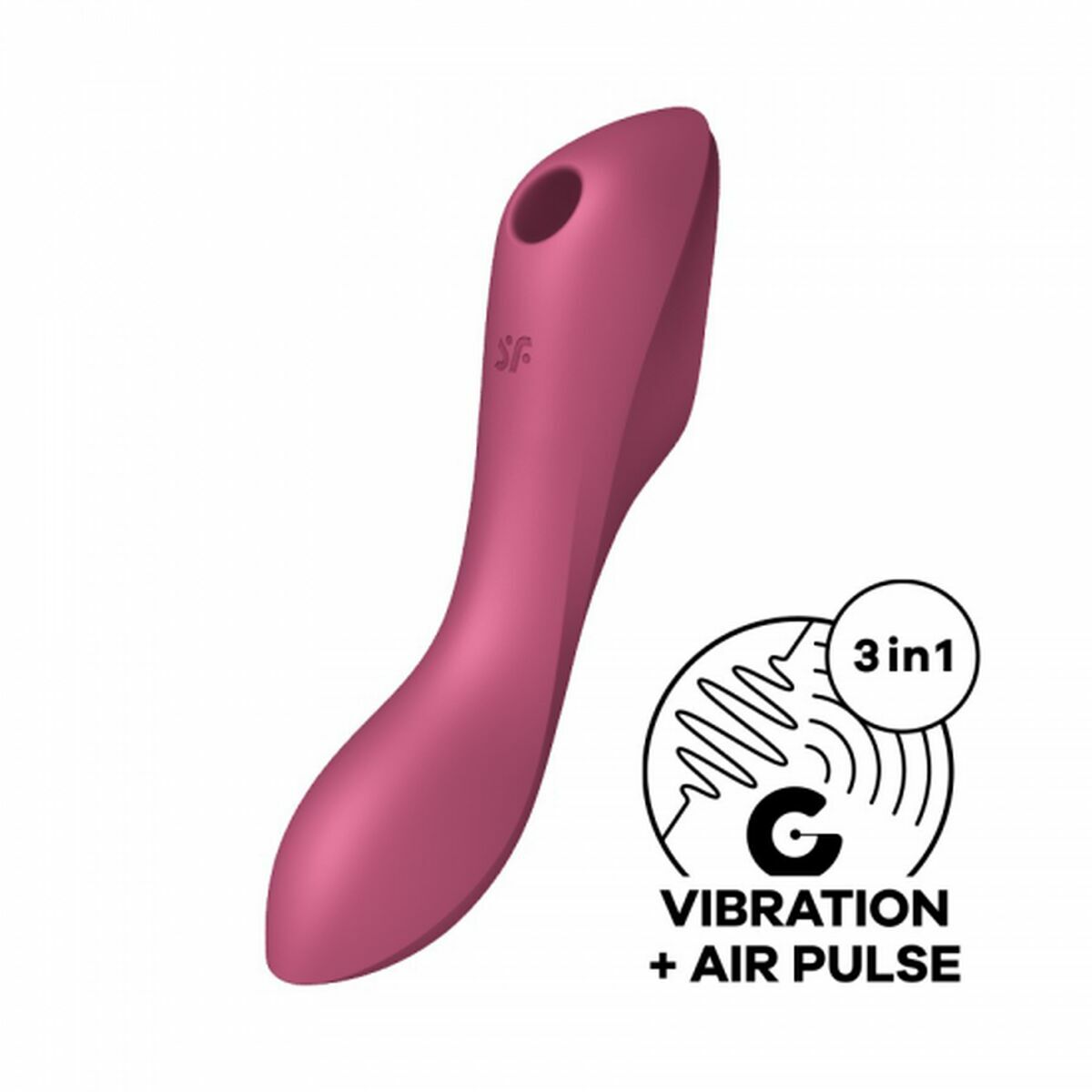 Satisfyer Curvy Trinity Dual Stimulationsvibrator - Erotik Shop