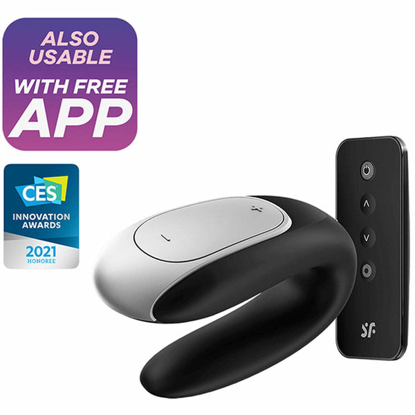 Satisfyer Double Fun Vibrator - Eleganter Klitoris-Stimulator - Erotik Shop