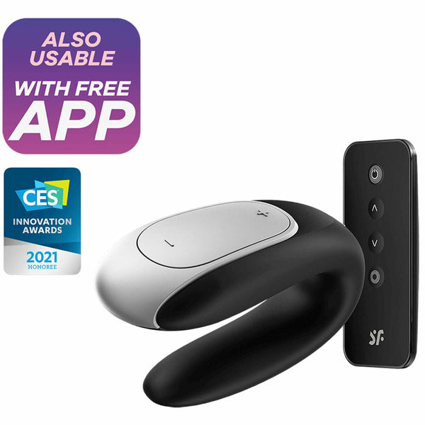 Satisfyer Double Fun Vibrator - Eleganter Klitoris-Stimulator - Erotik Shop