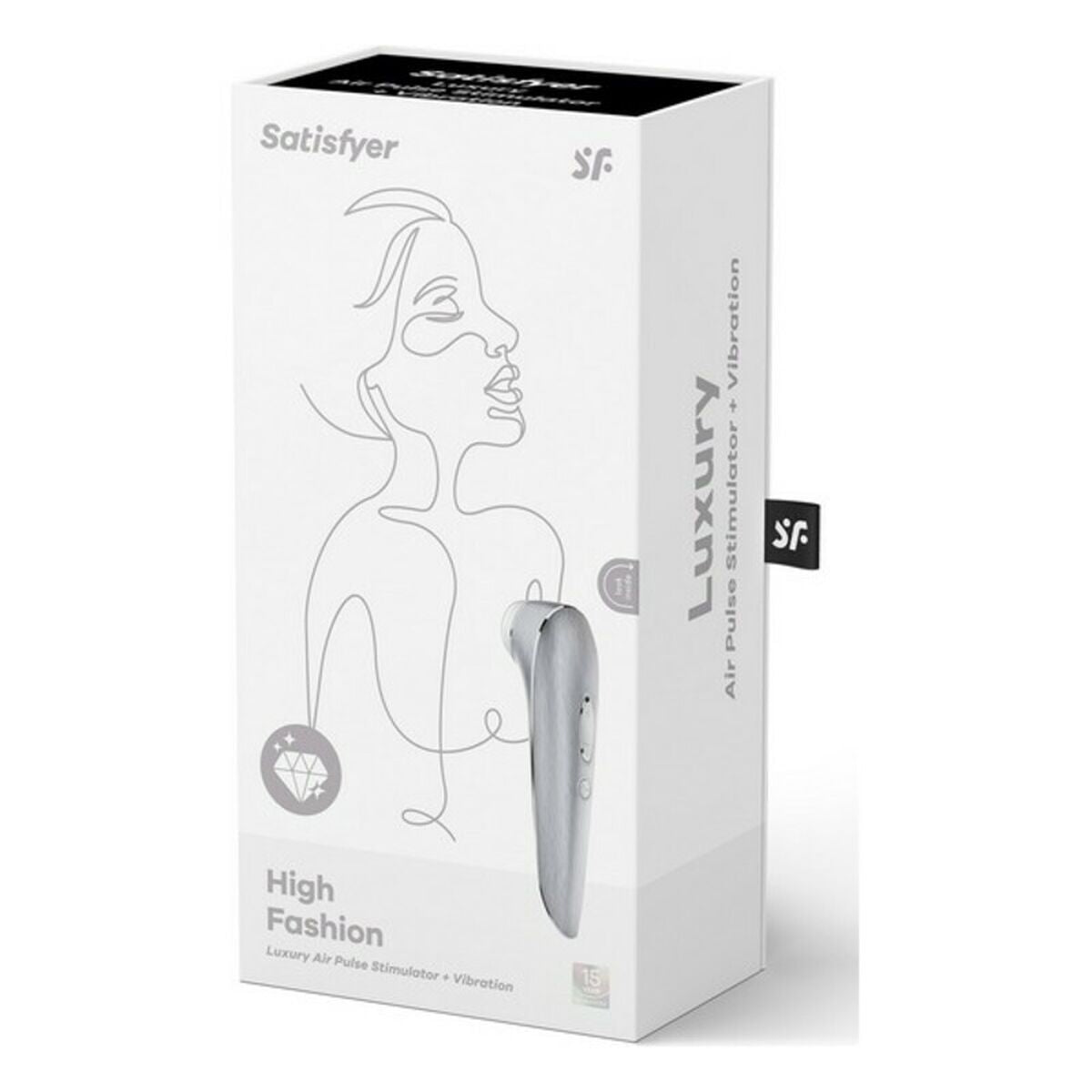 Satisfyer Luxury High Fashion Silberfarben