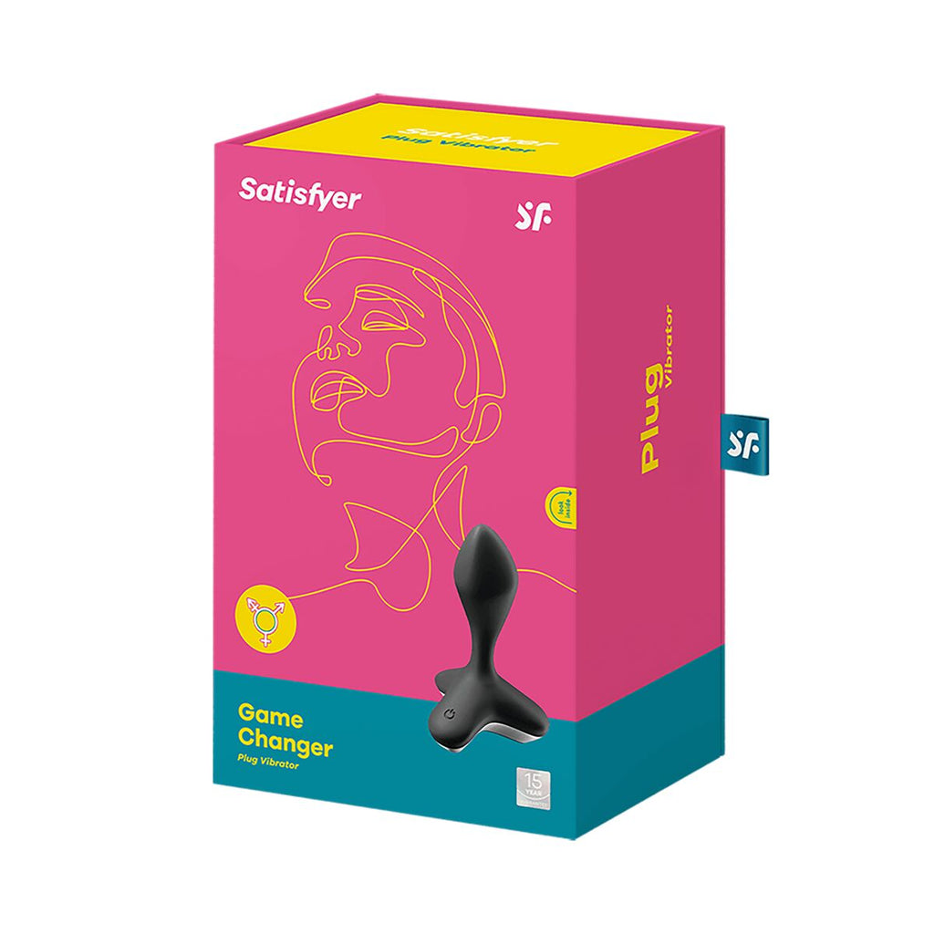 Satisfyer Rosa Analplug Game Changer Silikon wasserfest