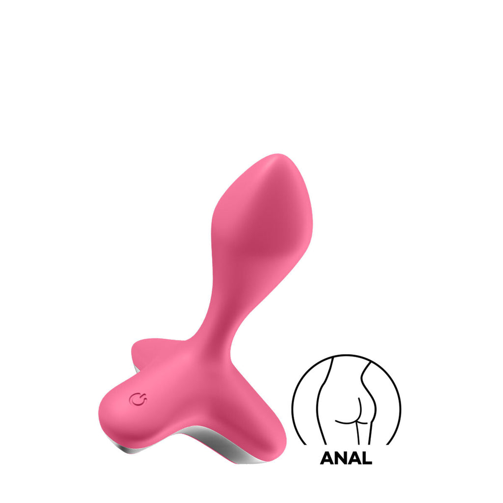 Satisfyer Rosa Analplug Game Changer Silikon wasserfest