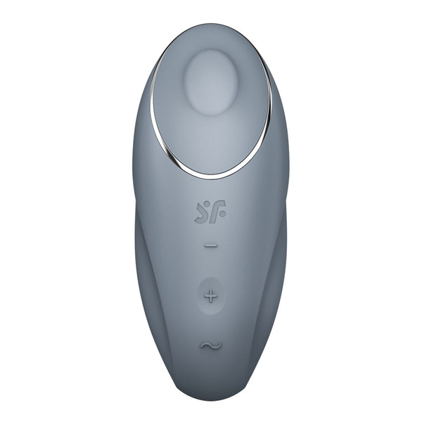 Satisfyer Tap & Climax Blau – Aufladbare Silikon-Massagevorrichtung - Erotik Shop
