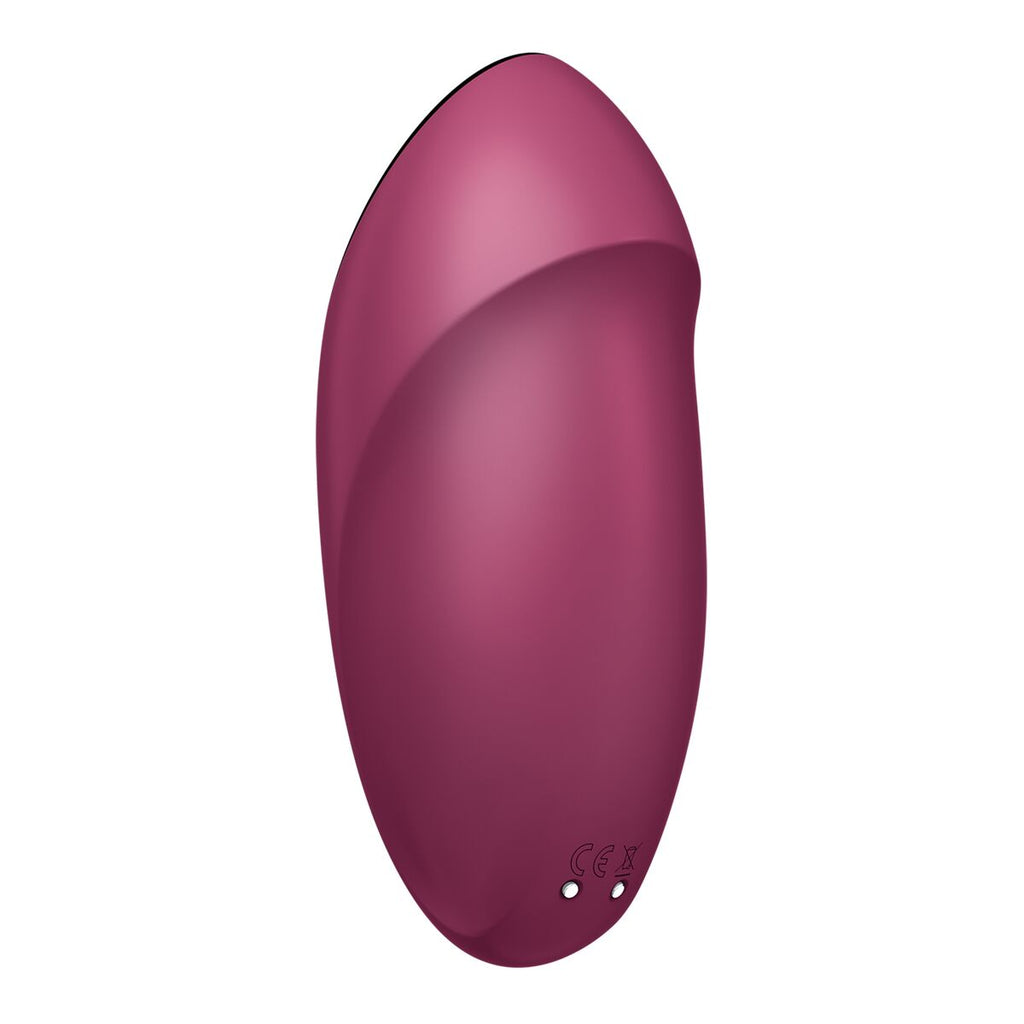 Satisfyer Tap & Climax Rot – Aufladbare Silikon-Massagevorrichtung - Erotik Shop